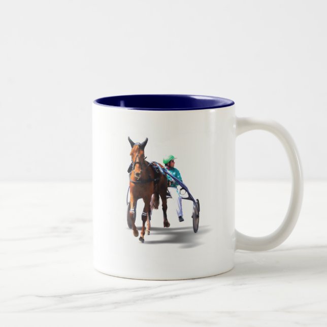 Tasse 2 Couleurs Devant la course (Droit)