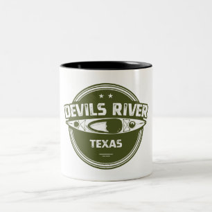 Tasse 2 Couleurs Devils River Texas Kayak