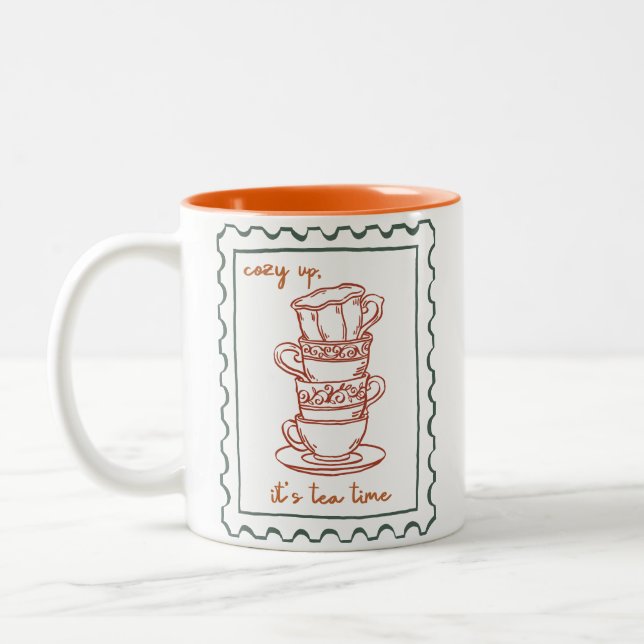 Tasse 2 Couleurs Devis d'automne (Gauche)