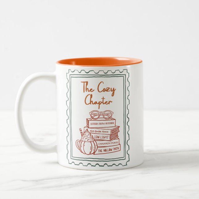Tasse 2 Couleurs Devis d'automne (Gauche)