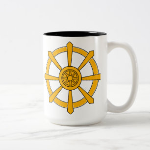 Tasse 2 Couleurs Dharma Wheel