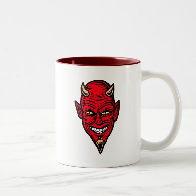 Tasse 2 Couleurs diable (Droit)