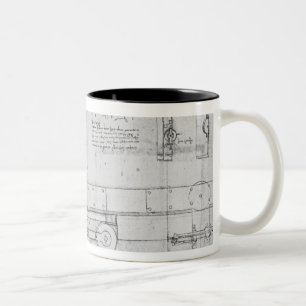 Tasse 2 Couleurs Diagramme d'un boulon mécanique