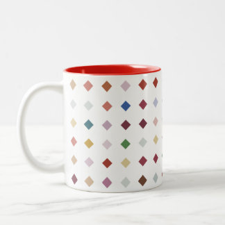 Tasse 2 Couleurs Diamant Artistique Géométrique Accessoire Moderne