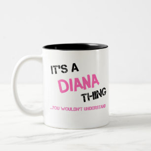 Tasse 2 Couleurs Diana, ce que vous ne comprendriez pas