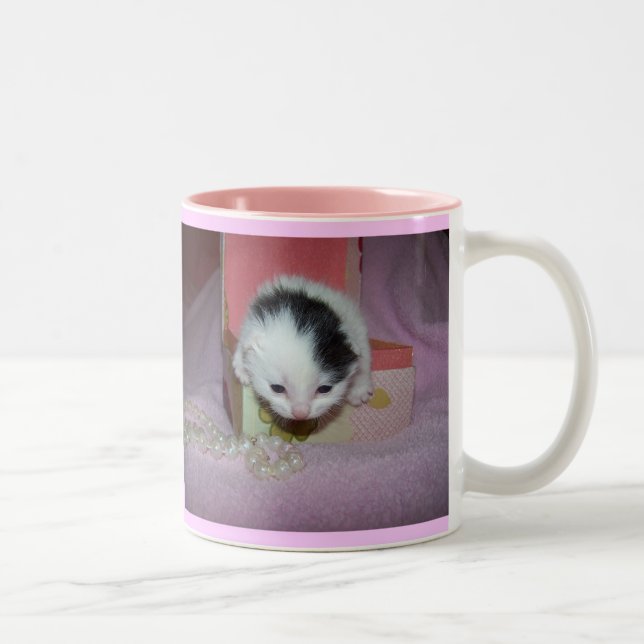 Tasse 2 Couleurs Dieu a rendu des chatons extra doux ! (Droit)