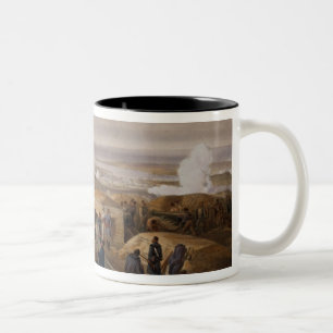 Tasse 2 Couleurs Difficultés de commissariat, plat 'de Seat de