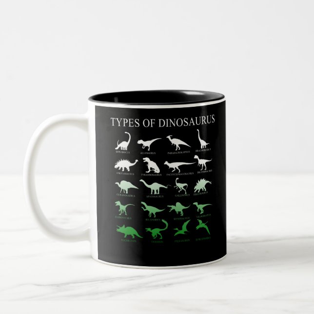 Tasse 2 Couleurs dinosaure (Gauche)