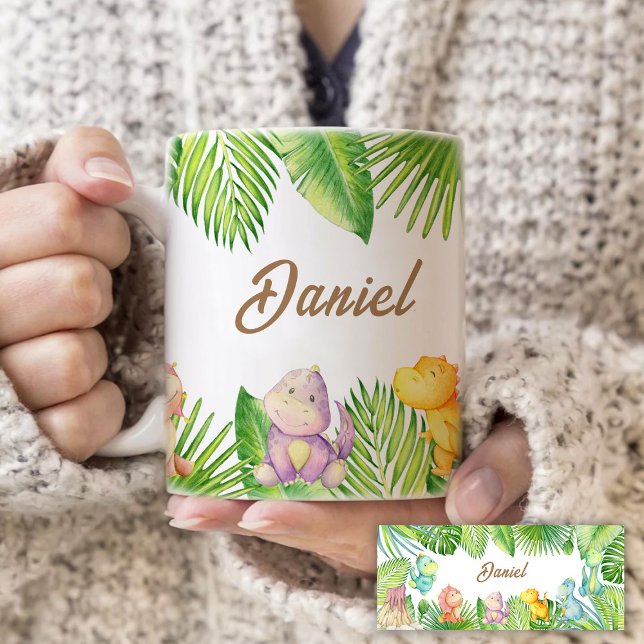 Tasse 2 Couleurs Dinosaures bébé (Créateur téléchargé)