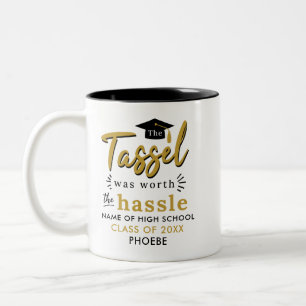 Tasse 2 Couleurs Diplôme 2026 Le gland valait la peine Souvenir