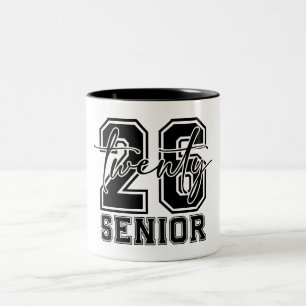 Tasse 2 Couleurs Diplômé senior 2026