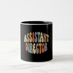 Tasse 2 Couleurs Directeur adjoint Profession professionnelle Fière