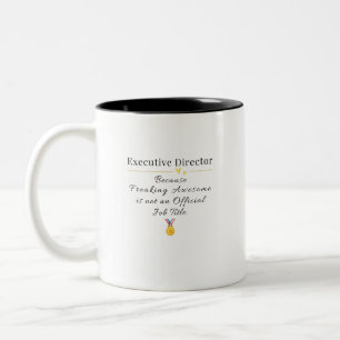 Tasse 2 Couleurs Directeur exécutif