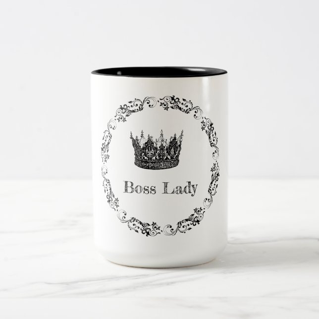 Tasse 2 Couleurs Directeur général de Boss Lady (Centre)