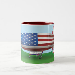 Tasse 2 Couleurs Dirigeable souple
