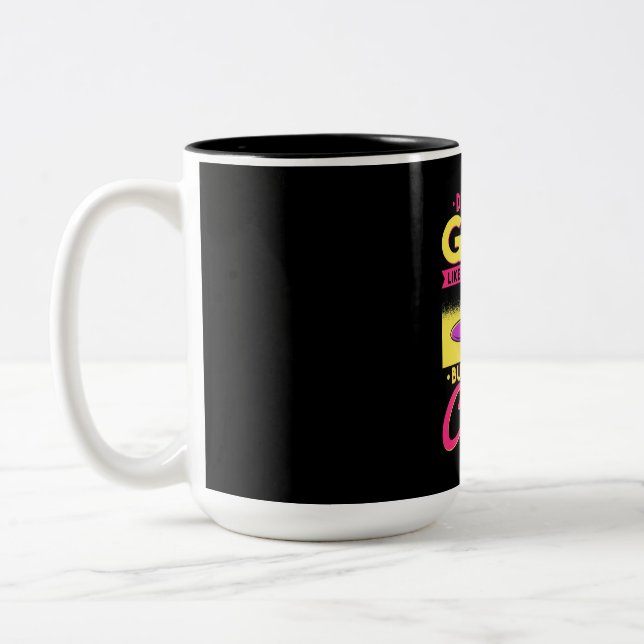 Tasse 2 Couleurs Disk Golf est Cool (Gauche)