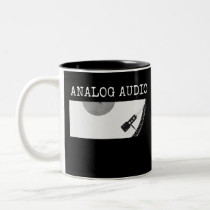 Tasse 2 Couleurs Disques vinyles audiophiles pour l'audio analogiqu
