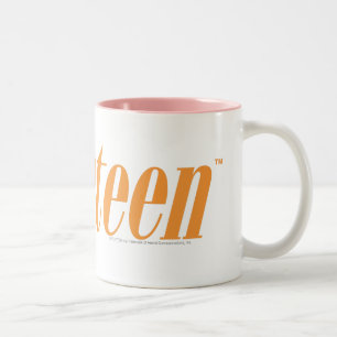 Tasse 2 Couleurs Dix-sept Logo-Oranges