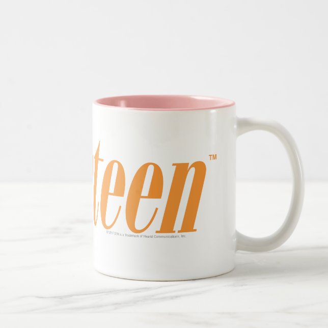 Tasse 2 Couleurs Dix-sept Logo-Oranges (Droit)
