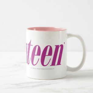 Tasse 2 Couleurs Dix-sept Logo-Pourpres
