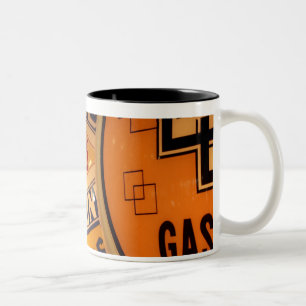 Tasse 2 Couleurs Dixon, Nouveau-Mexique, États-Unis. Vintage
