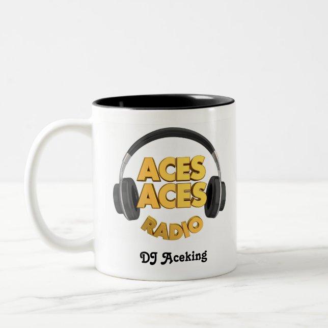 Tasse 2 Couleurs DJ Aceking (Gauche)