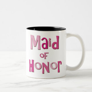 Tasse 2 Couleurs Domestique de brun de rose d'honneur