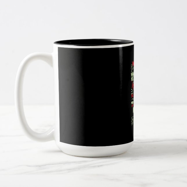Tasse 2 Couleurs Don comptable | Mon Mode De Vie Je Suis Comptable (Gauche)