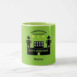 Tasse 2 Couleurs Don De Libération De La Prison Hors Prison