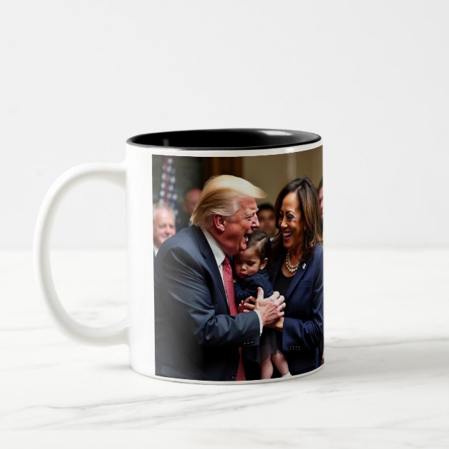 Tasse 2 Couleurs Donald Trump (Gauche)