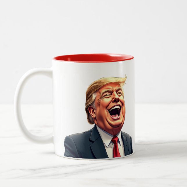 Tasse 2 Couleurs Donald Trump (Gauche)