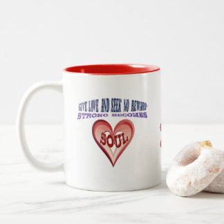 Tasse 2 Couleurs Donner de l'amour