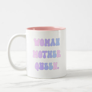 Tasse 2 Couleurs Donnez du pouvoir à votre style avec une femme, un