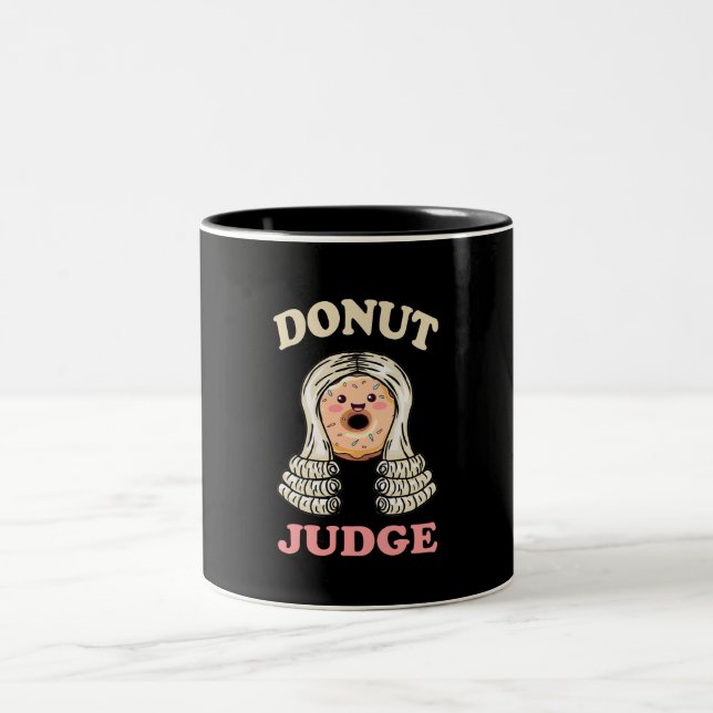 Tasse 2 Couleurs Donut Juge - Justice douce (Centre)