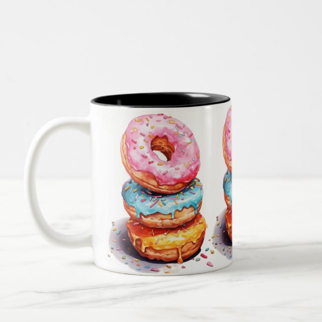 Tasse 2 Couleurs  Donuts  (Gauche)