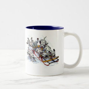 Tasse 2 Couleurs Dormir les petits dalmatiens