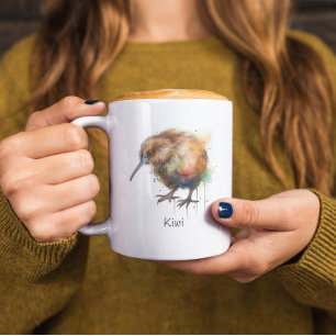 Tasse 2 Couleurs Douce Kiwi, personnalisé