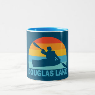 Tasse 2 Couleurs Douglas Lake Tennessee Kayak