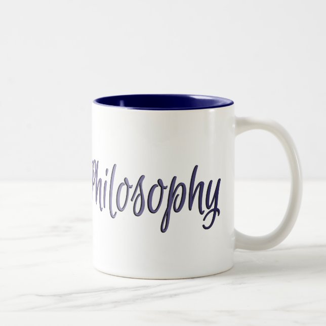 Tasse 2 Couleurs DR de philosophie (Droit)
