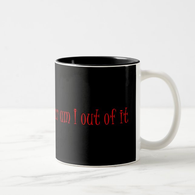 Tasse 2 Couleurs Dr. Faustus Hell Quote de Marlowe (Droit)