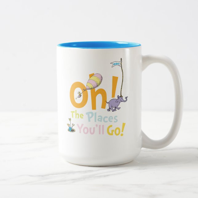 Tasse 2 Couleurs Dr. Seuss | Oh ! La Parade des Endroits (Droit)