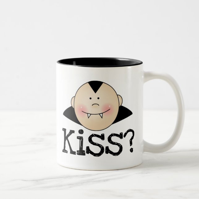 Tasse 2 Couleurs Dracula Kiss (Droit)