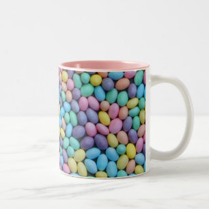 Tasse 2 Couleurs Dragées à la gelée de sucre en pastel