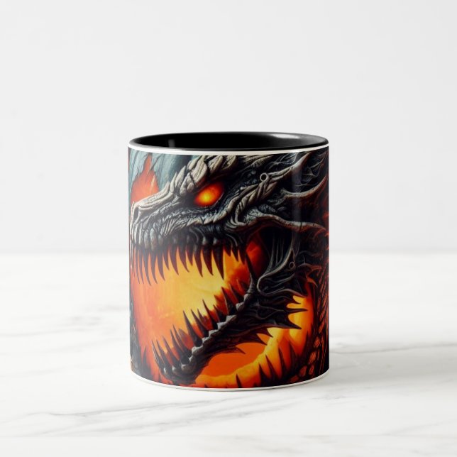 Tasse 2 Couleurs  Dragon (Centre)