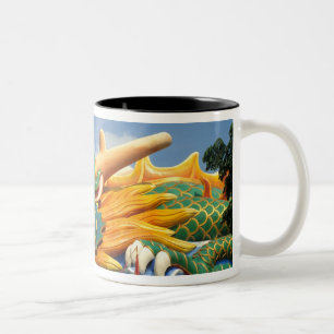 Tasse 2 Couleurs Dragon célèbre à Haw Par Villa à Singapour Asie