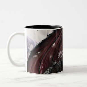 Tasse 2 Couleurs Dragon Dans La Grotte