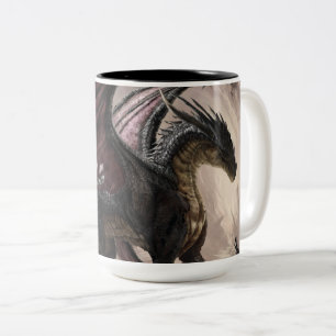 Tasse 2 Couleurs Dragon Dans La Grotte