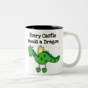 Tasse 2 Couleurs Dragon de château