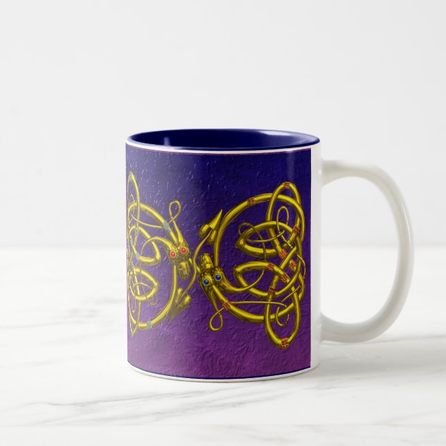 TASSE 2 COULEURS DRAGON LOVE (Droit)