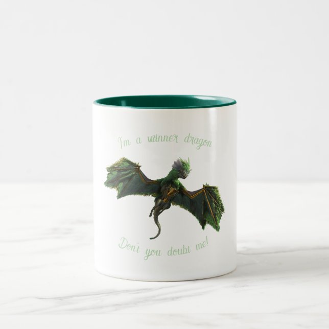 Tasse 2 Couleurs Dragon vainqueur (Centre)